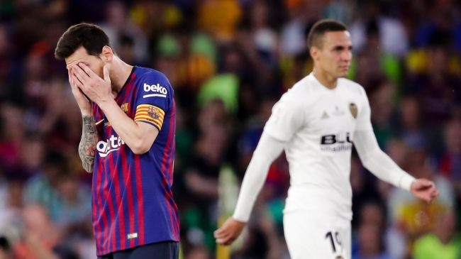 Dù ghi bàn, Messi vẫn không thể giúp Barca giành chiến thắng