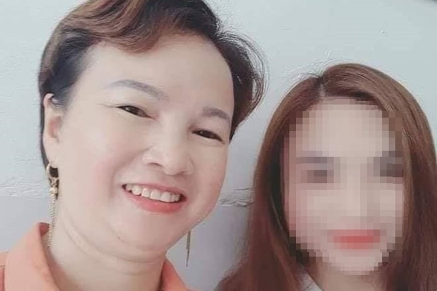 Mẹ nữ sinh giao gà vừa bị công an bắt tạm giam. Ảnh Facebook của bà Trần Thị Hiền