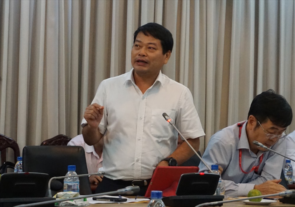 Chủ tịch Công đoàn PVFCCo Tống Xuân Phong trao đổi ý kiến thảo luận