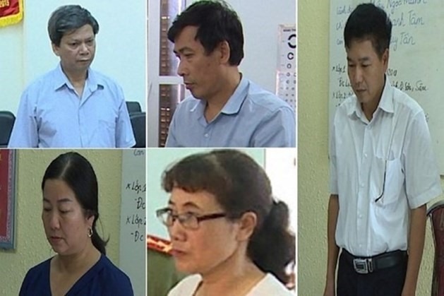 Các cán bộ liên quan đến vụ gian lận thi cử ở Sơn La bị khai trừ khỏi Đảng.
