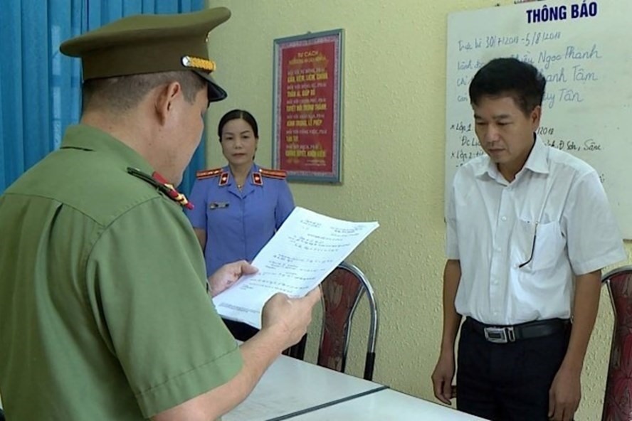 Ông Trần Xuân Yến bị khởi tố.