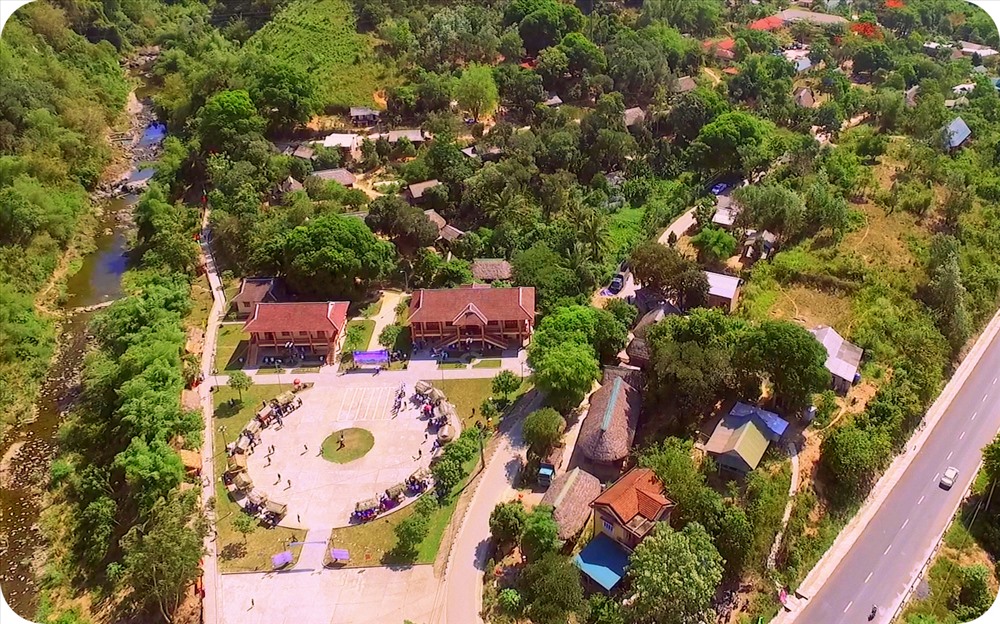 Klu nhìn từ trên cao. Ảnh: LT.
