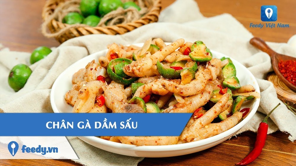 Chân gà mắm sấu chua ngọt - chua chua ngọt ngọt mới lạ trong làng ẩm thực, nguồn: Feedy.vn