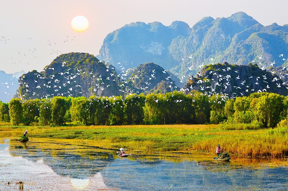 Đầm Vân Long được công nhận là khu Ramsar của thế giới