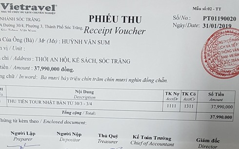 Phó Bí thư Tỉnh ủy Huỳnh Văn Sum cho rằng mình đi du lịch với tư cách cá nhân, không liên quan đến Trịnh Sướng (ảnh VP Tỉnh ủy Sóc Trăng cung cấp)