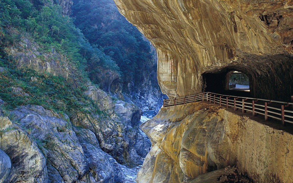 Hẻm Taroko nổi tiếng của công viên