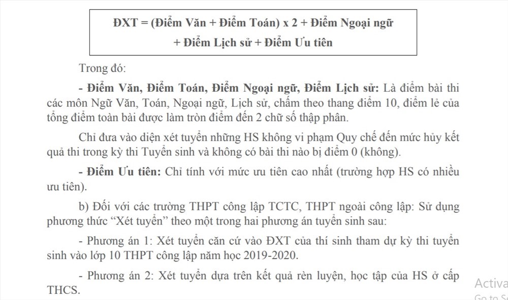 Điểm thi vào lớp 10, Điểm chuẩn vào lớp 10, điểm chuẩn lớp 10 năm 2019 của Hà Nội, Điểm chuẩn lớp 10 giảm, Hà Nội công bố điểm chuẩn vào lớp 10 năm 2019
