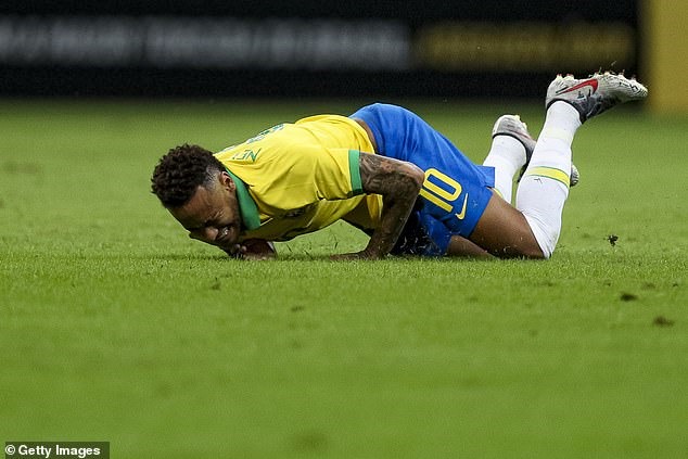 Neymar vừa dính chấn thương và bỏ lỡ Copa America 2019. Ảnh: Getty.