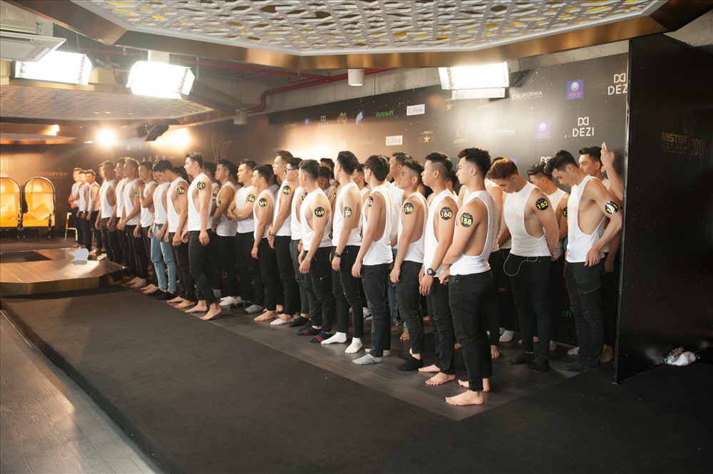 Các thí sinh tham dự Mister Việt Nam. Ảnh: BTC