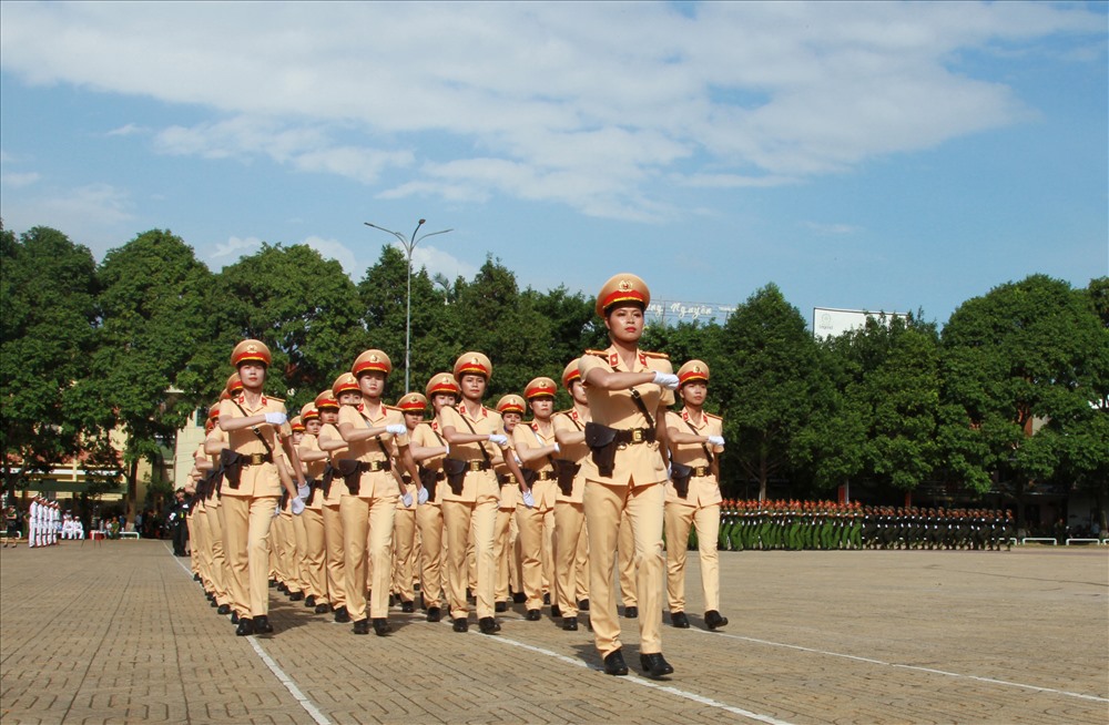 Hội thi điều lệnh, bắn súng, võ thuật CAND lần thứ 5 nhằm tạo khí thế lan tỏa tinh thần rèn cán, luyện quân trong toàn lực lượng công an.