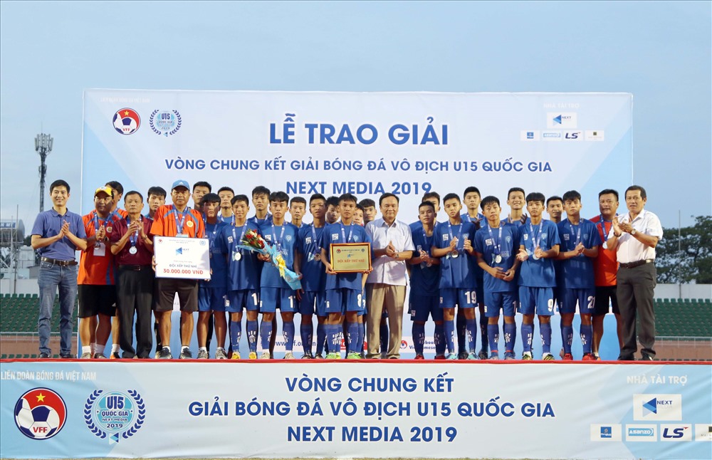U15 Thanh Hóa giành hạng nhì chung cuộc. Ảnh: Hữu Phạm