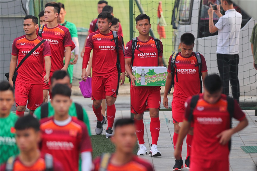 Chiều 3.6, đội tuyển U23 Việt Nam tiếp tục có buổi tập tại sân Trung tâm đào tạo bóng đá trẻ Việt Nam.