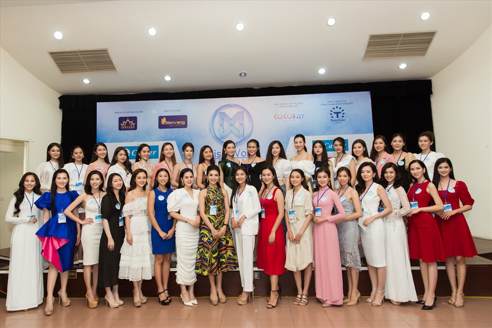Nhan sắc 35 cô gái bước vào vòng chung khảo Miss World Việt Nam diễn ra tại Tuần Châu, Hạ Long. Ảnh: MWVN.