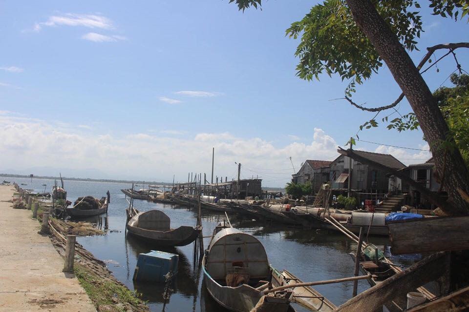 Một góc phá Tam Giang đoạn xã Điền Hải, Phong Điền, Thừa Thiên - Huế.