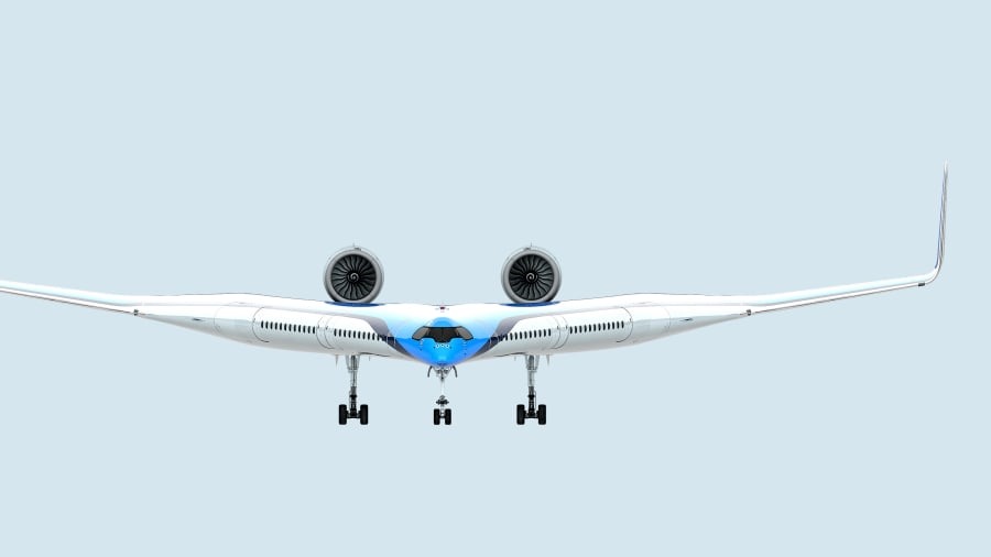 Flying-V có sức chứa 314 hành khách trên hai cánh trong cabin hình chữ V đặc biệt. So sánh với những chiếc máy bay có cùng sức chứa như Air350 A350-900, Flying-V sử dụng nhiên liệu ít hơn 20%.