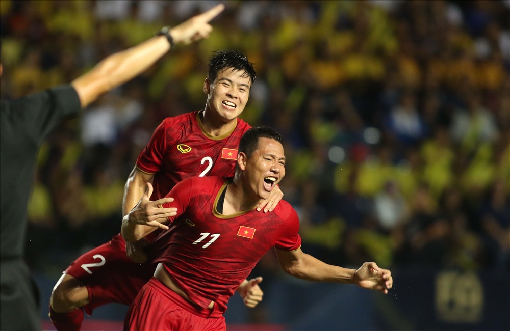 ĐT Việt Nam đánh bại ĐT Thái Lan với tỉ số 1-0 ở King's Cup 2019. Ảnh: Đ.Đ
