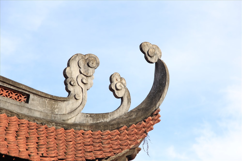 Nét cổ kính bên trong chùa Phật Tích. Ảnh: Hoài Anh