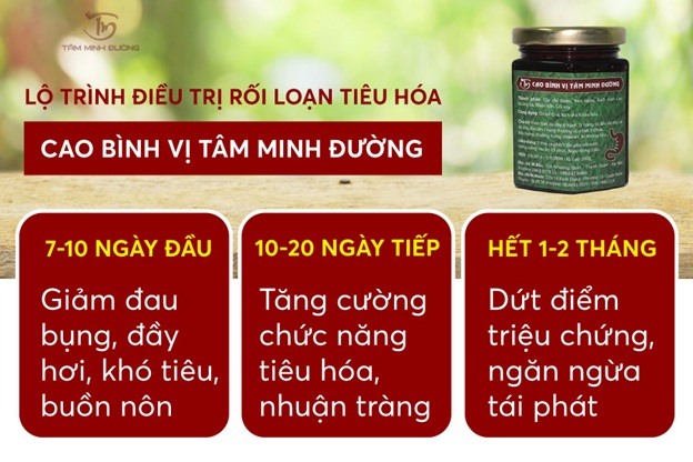 Hiệu quả điều trị nổi bật của Cao Bình Vị Tâm Minh Đường