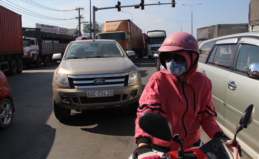 Giao lộ Mỹ Phước Tân Vạn - ngã tư Shijar đoạn qua thành phố Thủ Dầu Một thường xảy ra ùn tắc, va chạm giao thông.