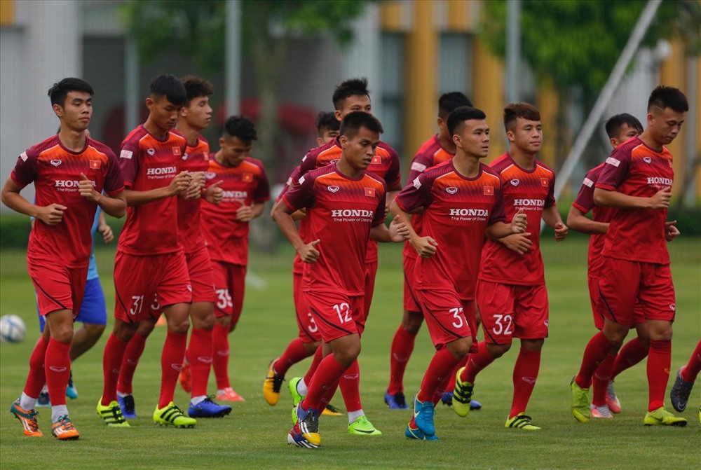 U23 Việt Nam sẽ có trận đấu tập với U18 Việt Nam trong đợt tập trung ngắn hạn đầu tiên. Ảnh: H.A