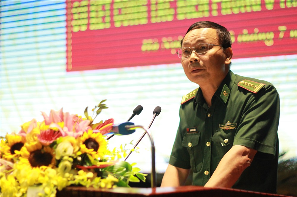 Đại tá Hoàng Hữu Chiến – Phó tham mưu trưởng Bộ đội biên phòng. Ảnh T.Vương