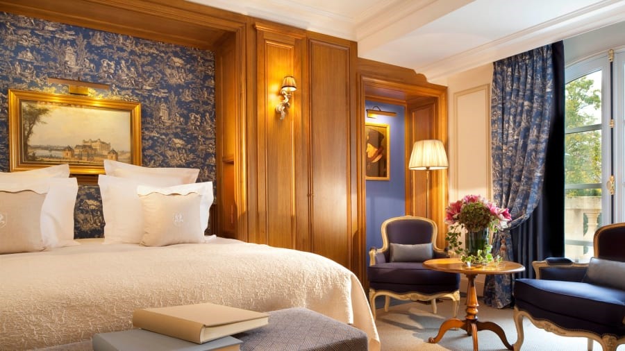 Khách sạn Auberge du Jeu de Paume được công nhận ở Pháp về tiêu chuẩn vàng cho những địa danh mang tính lịch sử, sang trọng và độc lập. Ảnh: Auberge du Jeu de Paume