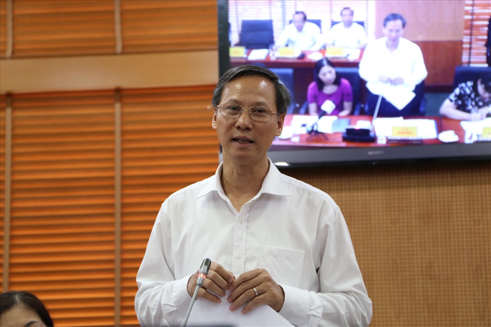 Ông Phan Văn Hùng- Vụ trưởng Vụ Chính quyền địa phương, Bộ Nội vụ. Ảnh: Thùy Linh