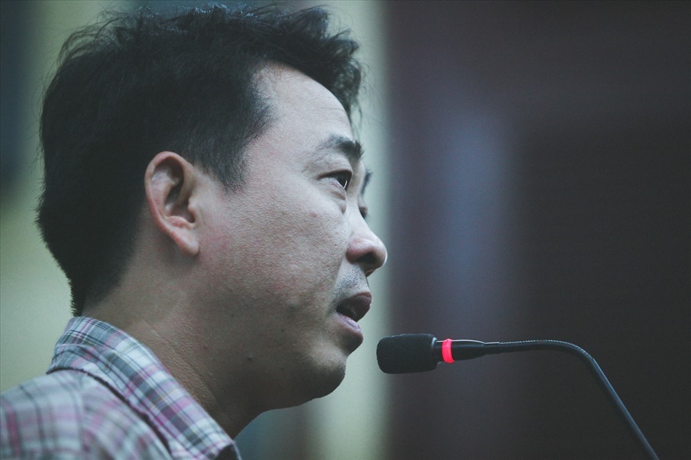 Bị cáo Nguyễn Minh Hùng. Ảnh: ĐH