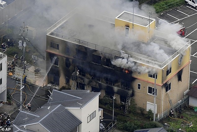 Số người bị cho là đã thiệt mạng trong vụ cháy xưởng phim hoạt hình xảy ra ngày 18.7 tại tỉnh Kyoto của Nhật Bản đã lên tới ít nhất 24 người.