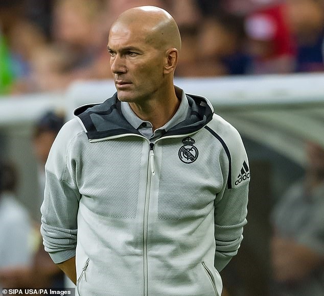 HLV Zidane không còn muốn có Bale ở Real Madrid. Ảnh: PA