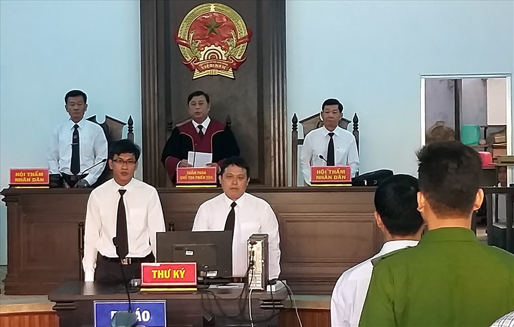 Sau nhiều lần tạm hoãn và dời ngày tuyên án, hôm nay 22.7 TAND Thành phố Sóc Trăng chính thức tuyên án (ảnh Nhật Hồ)