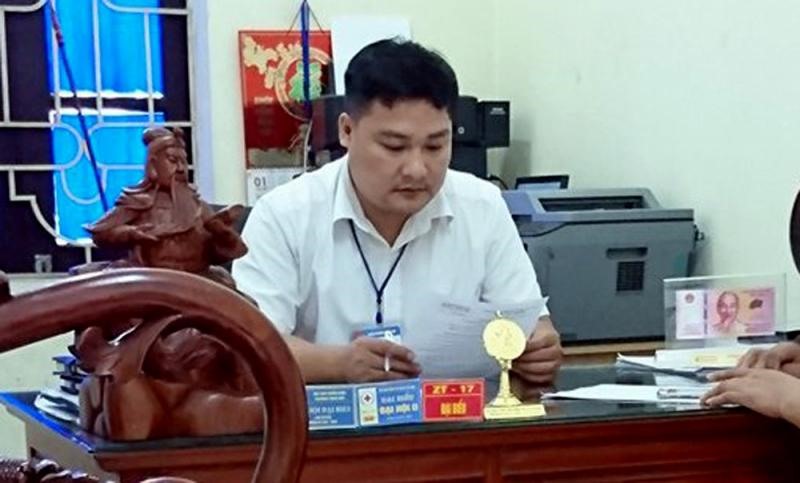 Ông Trần Văn Thắng, Chủ tịch UBND phường Châu Khê. Ảnh: Đoàn Bổng.