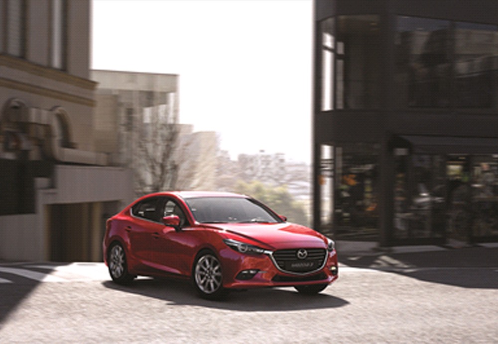 Mazda3 là mẫu xe rất được ưa chuộng.