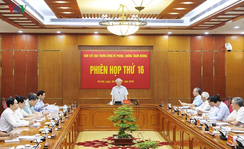 Toàn cảnh phiên họp thứ 16.