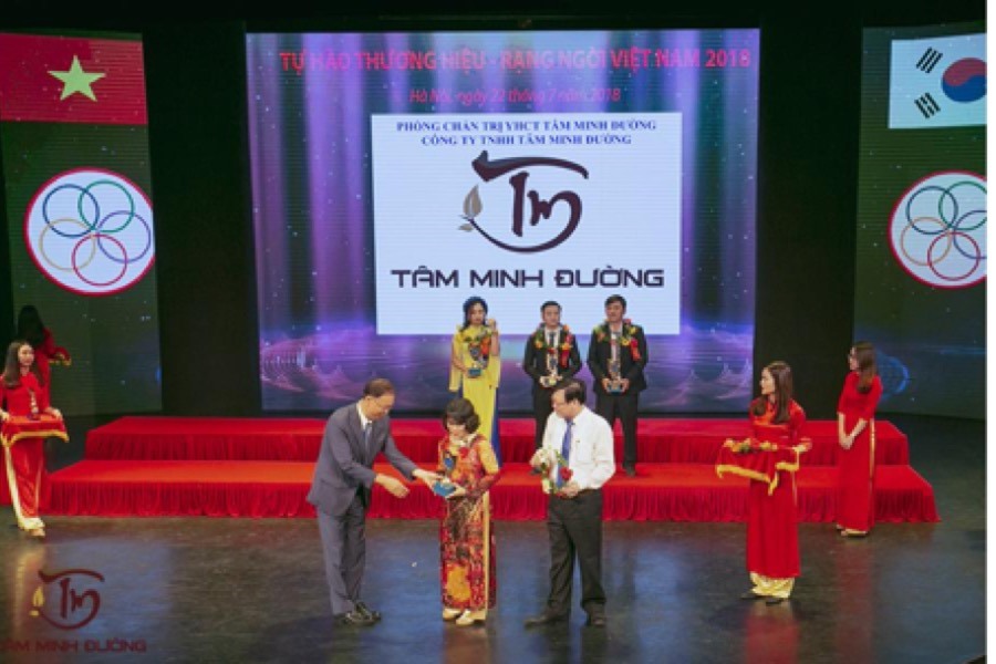 Nhà thuốc Tâm Minh Đường nhận giải thưởng “Thương hiệu an toàn vì sức khỏe cộng đồng”