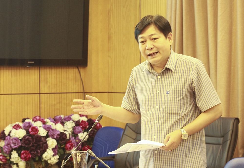 Ông Nguyễn Văn Sơn - Phó tổng cục trưởng Tổng cục Thi hành án dân sự (Bộ Tư pháp). Ảnh Trần Vương