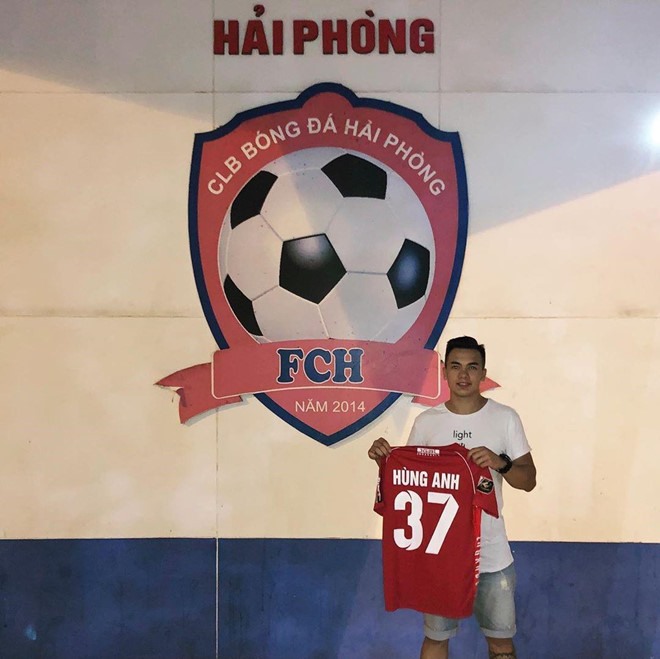 Mới đây, đội bóng đất Cảng đã điền tên tiền vệ trẻ Andrey Hungovich Nguyen vào danh sách đăng ký thi đấu giai đoạn lượt về V.League 2019.