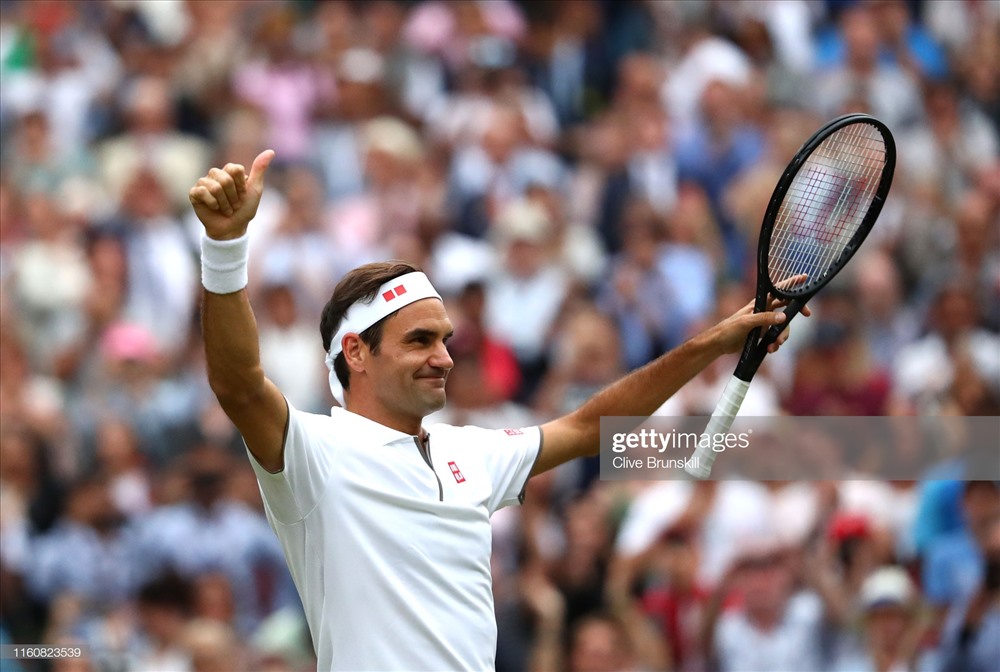 Federer tiếp bước Nadal và Djokovic. Ảnh: Getty.