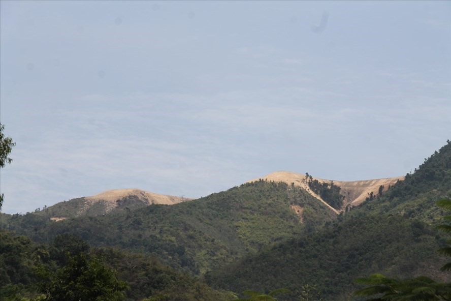 Khánh Hòa cấp phép nhiều dự án trên núi. Ảnh: PV