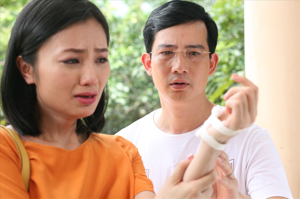 Nữ diễn viên trẻ Lương Thanh thử sức trong hình tượng mới - con giáp thứ 13 với bộ phim “Hoa hồng trên ngực trái“. Ảnh: NVCC.