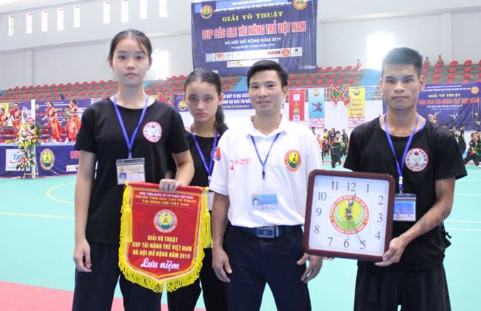 Giải võ thuật Cúp các CLB tài năng trẻ Việt Nam - Hà Nội mở rộng năm 2019. Ảnh: VA