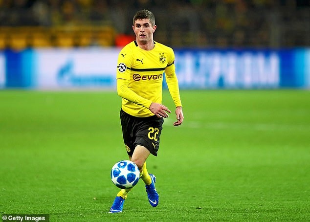 Pulisic trưởng thành hơn sau thời gian thi đấu cho Dortmund. Ảnh: Getty Images.