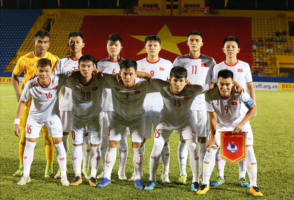 U18 Việt Nam hiện đang xếp thứ 3 ở bảng B sau Australia và Malaysia. Ảnh: Hữu Phạm