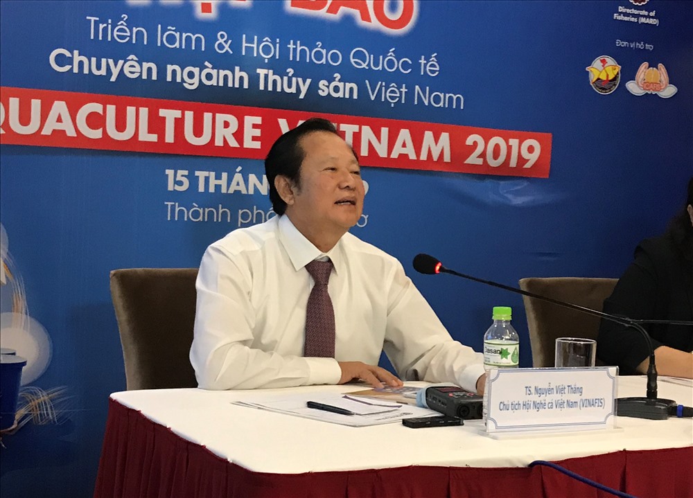 TS. Nguyễn Việt Thắng - Chủ tịch Hội nghề cá Việt Nam. Ảnh: B.T