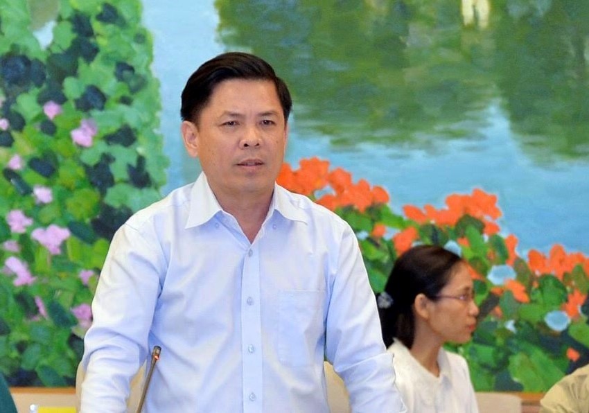 Bộ trưởng Bộ Giao thông Vận tải Nguyễn Văn Thể. Ảnh N.B