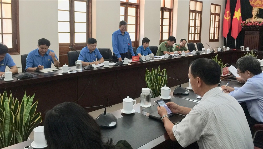 Phó chủ tịch Trần Thanh Hải làm việc với UBND TP Hải Phòng sáng 15.8 - ảnh HH
