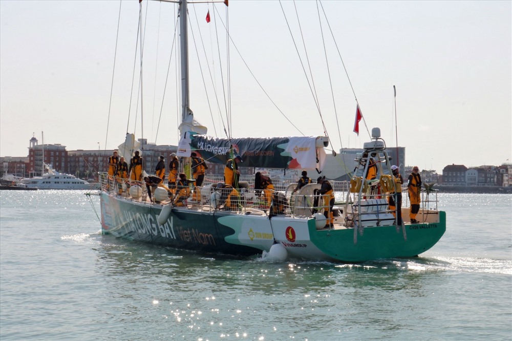 Cuộc đua giai đoạn 2019-2020 dự kiến kéo dài 11 tháng, với 70 thuyền buồm, qua 14 cảng trên khắp thế giới. Ảnh: Clipper Round the World Yacht Race