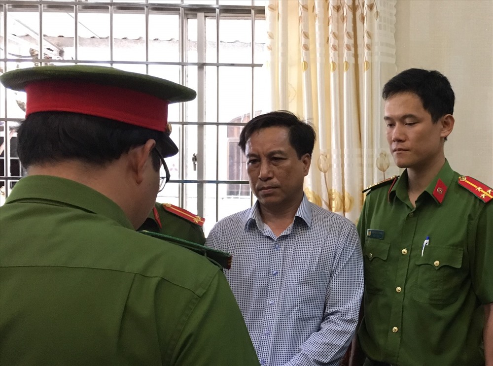 Ông Diệp Văn Thạnh, nguyên Chủ tịch UBND TP.Trà Vinh bị công an bắt giữ