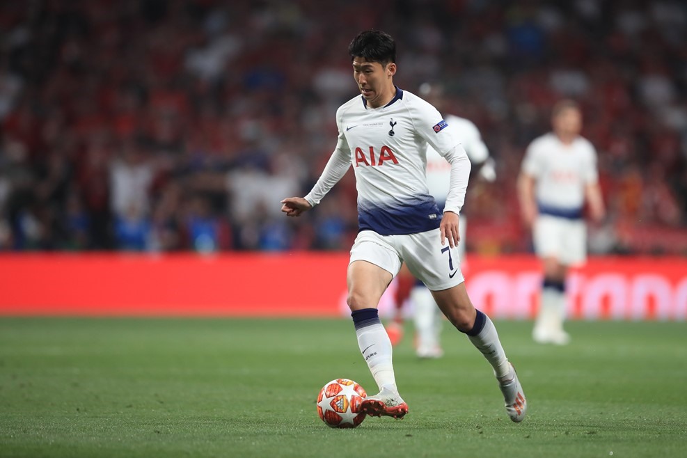 Son Heung-min cùng các đồng đội ở Tottenham đã vào tới chung kết UEFA Champions League mùa trước. Ảnh: Getty Images.