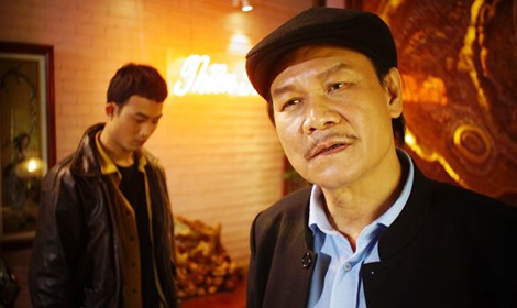 Đại tá Nguyễn Hải trong bộ phim “Quỳnh búp bê“. Ảnh: VFC.